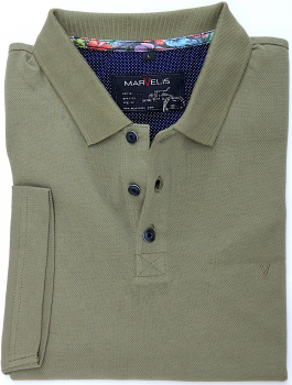 Marvelis Polo Shirt -khaki- 64177248