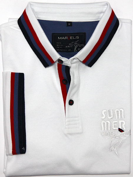 Marvelis Polo Shirt -weiß- 64021200
